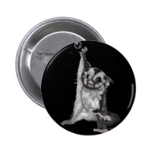 Sugar Glider Bubbles Buttons