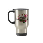 Sugar Glider Flowers and Hearts Mug