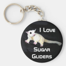 Sugar Glider Keychain
