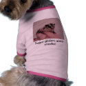 Sugar Gliders aren't Snacks! pet clothing