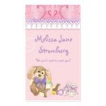 Sugar 'n Spice - Baby Shower Favour Gift Tags business cards