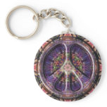 Sugar Plums Peace keychains