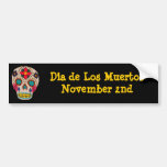 Sugar Skull Bumper Stickers