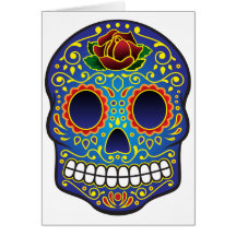 Sugar Skull Card