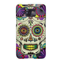 Sugar Skull Colours Samsung Galaxy case