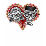 Sugar Skull Couple Shirt