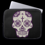 Sugar skull laptop sleeves