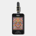 Sugar Skull Luggage Tag - Customise it!