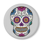 Sugar Skull Refrigerator Magnet