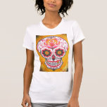 Sugar Skull Pinks and Golds Tank