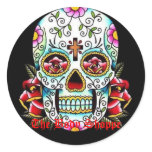 sugar skull, The Body Shoppe stickers