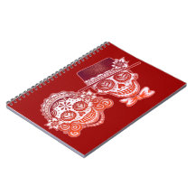 Sugar Skulls Couple Notebook / Journal