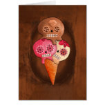 Sugar Skulls Ice Cream Cards