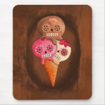 Sugar Skulls Ice Cream Mouse Pad