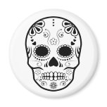 sugar skullz : 1 magnets