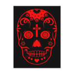 sugar skullz : 2 postcards