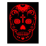 sugar skullz : 2 postcards
