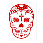 sugar skullz : 2 postcards