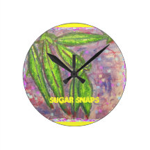 Sugar Snaps Clock