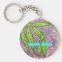 Sugar Snaps Keychain