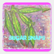 Sugar Snaps Stickers