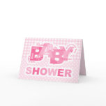 Sugar & Spice Baby Shower Card Invitation