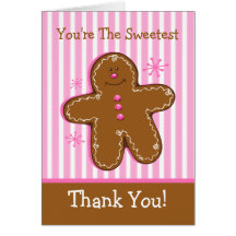 Sugar & Spice Gingerbread Custom Card