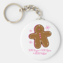 Sugar & Spice Gingerbread Keychain