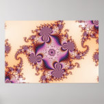 Sugarplums - Fractal Poster posters