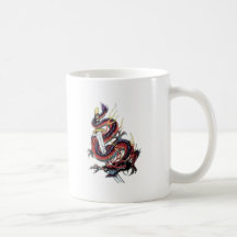 Sui Riu Japanese Dragon Katana Mugs