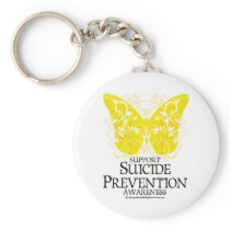 Suicide Prevention Butterfly keychains