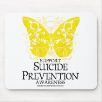 Suicide Prevention Butterfly mousepads