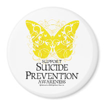 Suicide Prevention Butterfly magnets