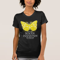 Suicide Prevention Butterfly t-shirts