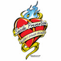 Suicide Prevention Tattoo Heart photo sculptures