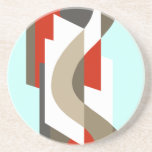 SUISSE: Art Deco Moderne: Sixties Office, Mad Men Coasters