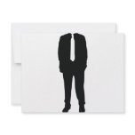 suit headless no head custom invites