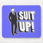 Suit Up! mousepads
