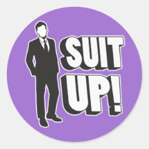Suit Up! Stickers