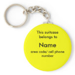 Suitcase ID tag
