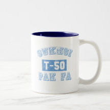 Sukhoi PAK FA - BLUE Mug