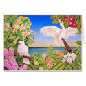 Sulfer-crested Cockatoos cards