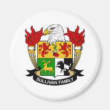 Sullivan Family Crest Magnets