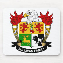 Sullivan Family Crest Mouse Pad
