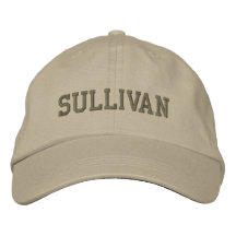 Sullivan Name Embroidered Baseball Cap / Hat