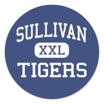 Sullivan - Tigers - High School - Chicago Illinois Sticker