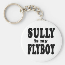 Sully is My Flyboy Key Chain
