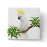 Sulphur Crested Cockatoo Pin buttons