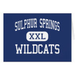 Sulphur Springs - Wildcats - Sulphur Springs cards