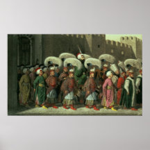 Sultan Mahmud II in Procession, 1809 Print
